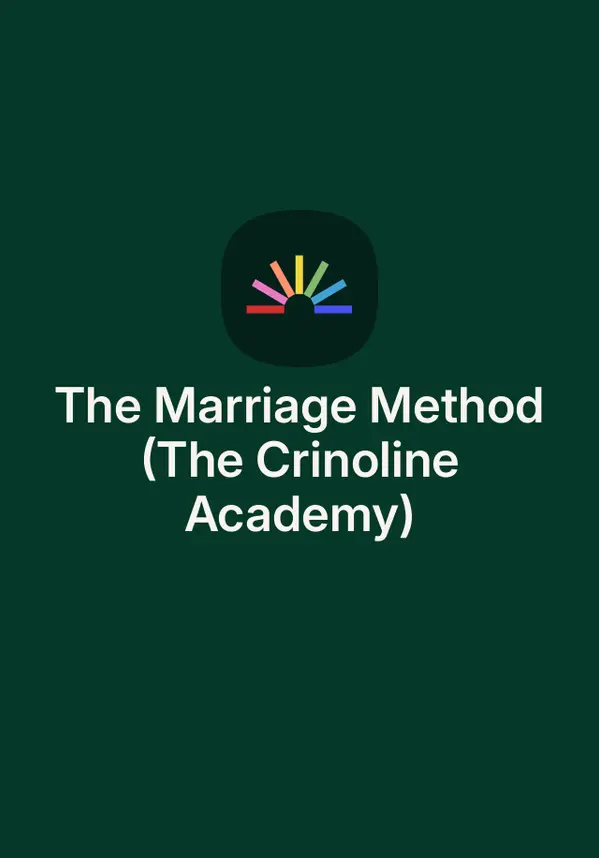 The Marriage Method (The Crinoline Academy) by Mimi Matthews cover