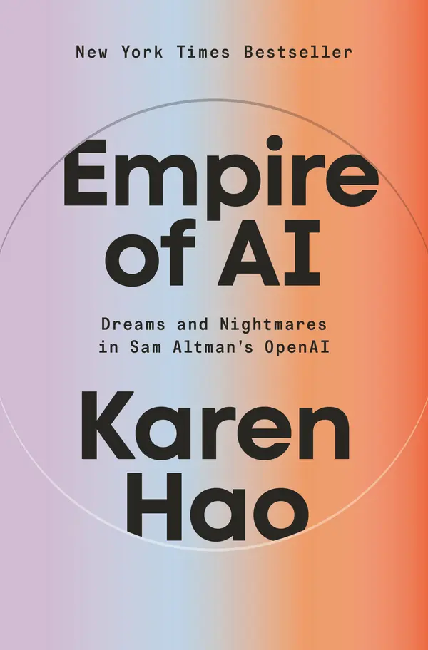Empire of AI by Karen Hao cover