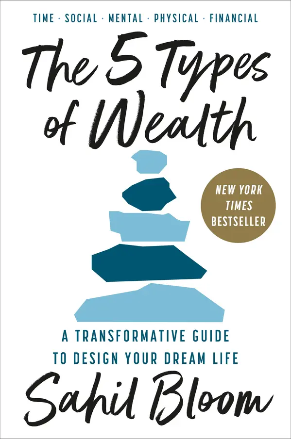 The 5 Types of Wealth by Sahil Bloom cover