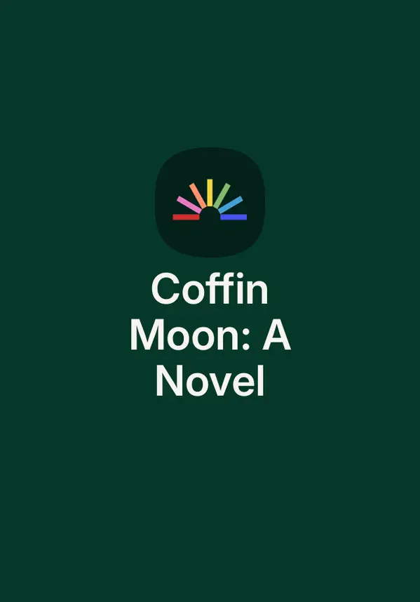 Coffin Moon: A Novel by Keith Rosson cover
