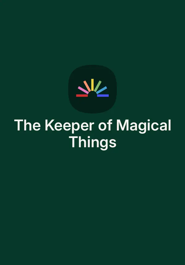 The Keeper of Magical Things by Julie Leong cover