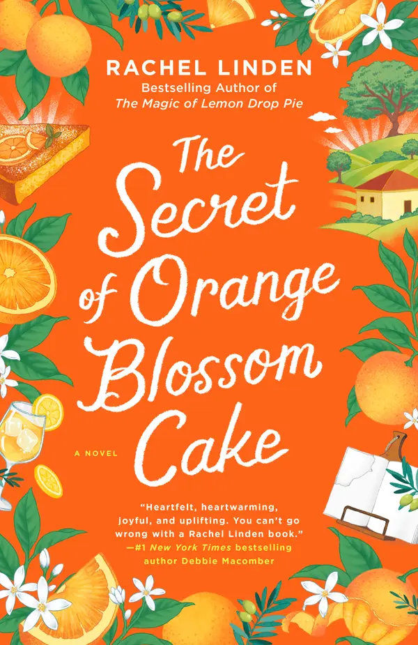 The Secret of Orange Blossom Cake by Rachel Linden cover