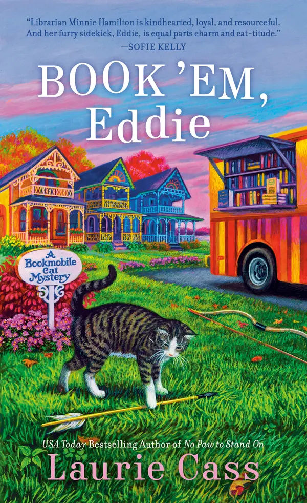 Book 'Em, Eddie by Laurie Cass cover