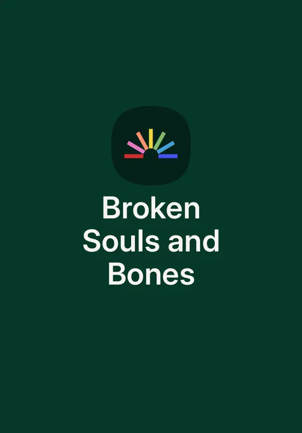 Broken Souls and Bones by LJ Andrews cover