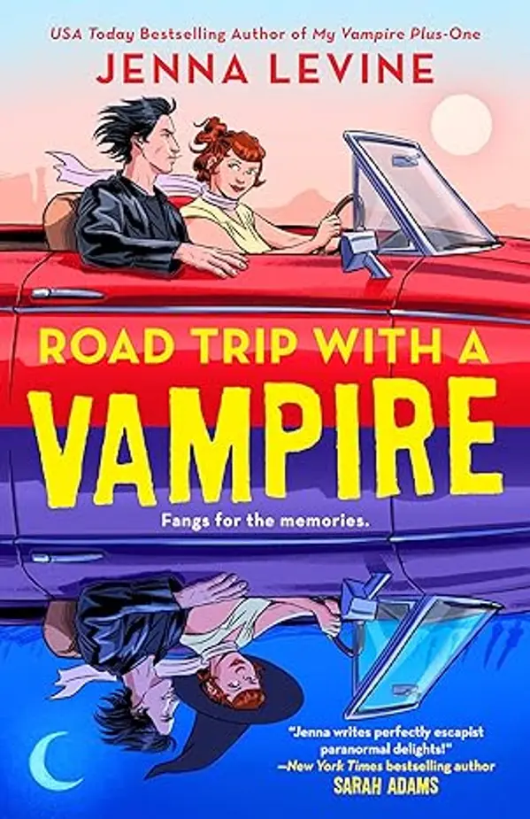 Road Trip with a Vampire (My Vampires #3) by Jenna Levine cover
