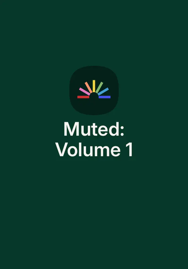 Muted: Volume 1 by Miranda Mundt cover