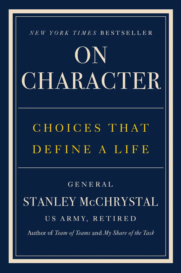 On Character by General Stanley McChrystal cover