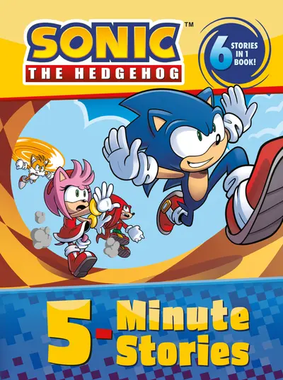 Sonic the Hedgehog: 5-Minute Stories book cover