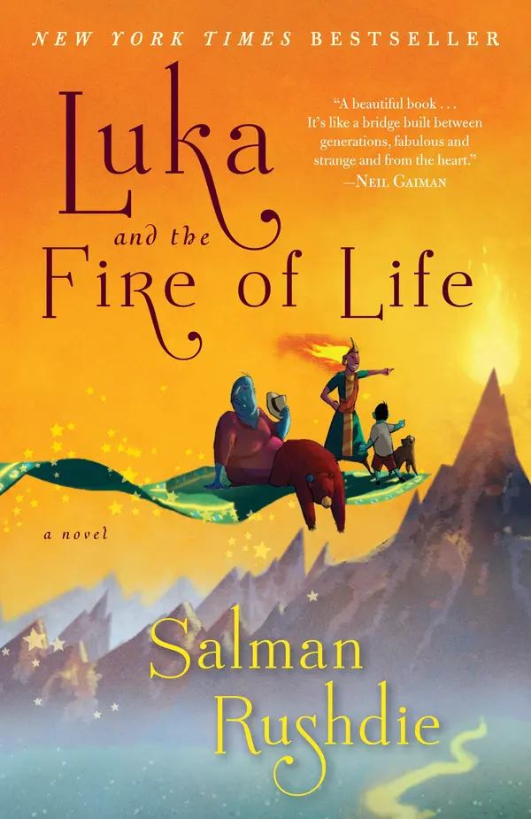 Luka and the Fire of Life by Salman Rushdie cover