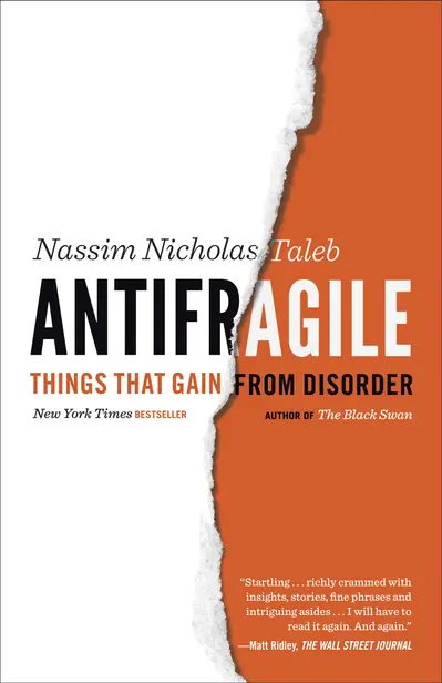 Antifragile book cover