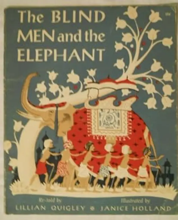 The Blind Men and the Elephant by Lillian Quigley cover