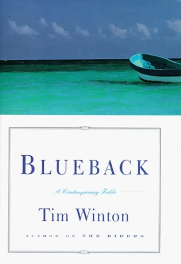 Blueback by Tim Winton cover