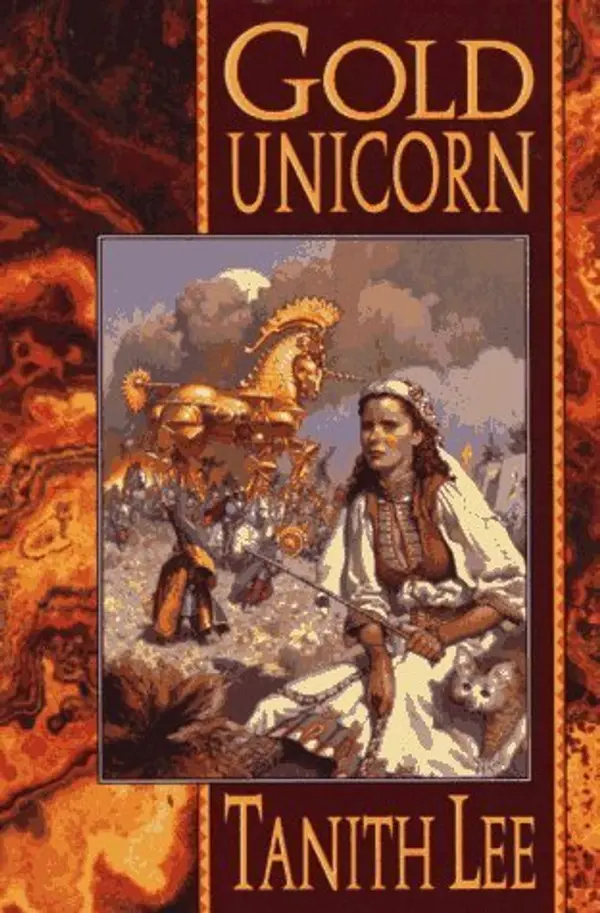 Gold Unicorn (Unicorn, #2) by Tanith Lee cover