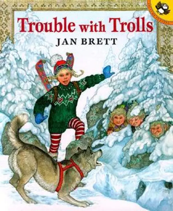 Trouble with Trolls by Jan Brett cover