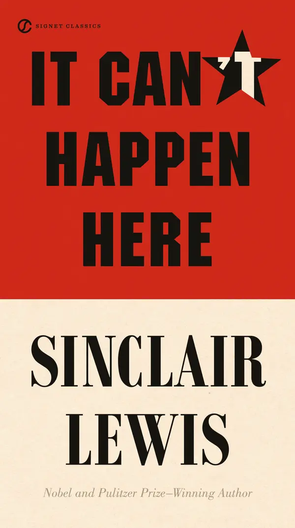 It Can't Happen Here by Sinclair Lewis, Michael Meyer, Gary Scharnhorst cover