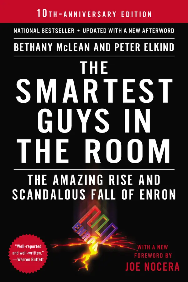 The Smartest Guys in the Room by Bethany McLean, Peter Elkind cover