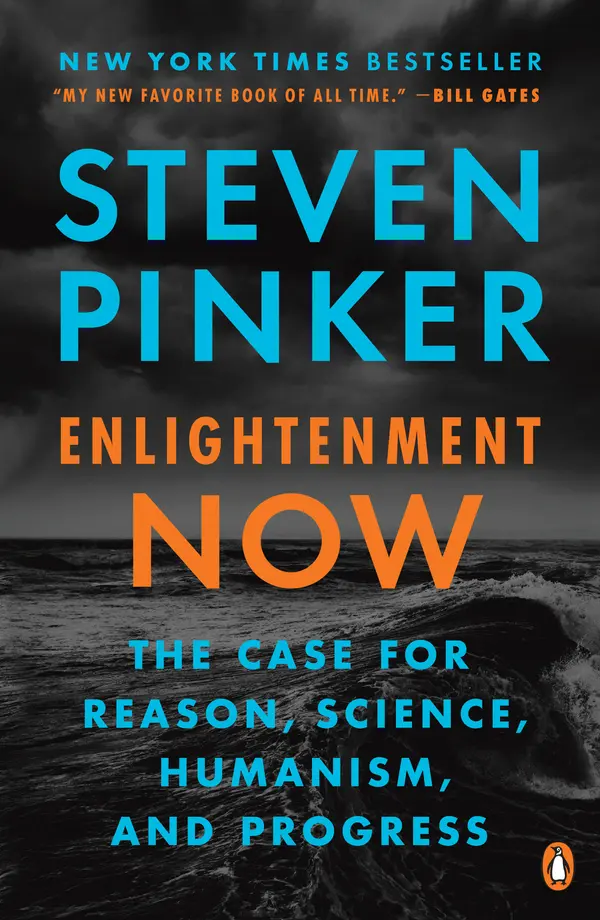 Enlightenment Now by Steven Pinker cover