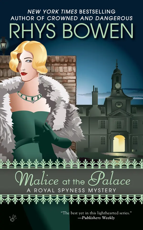Malice at the Palace by Rhys Bowen cover