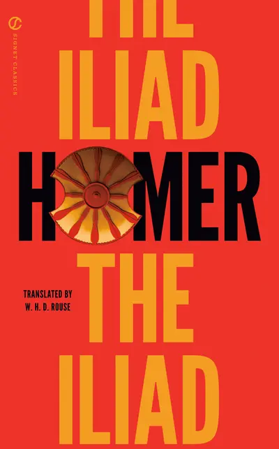 The Iliad book cover