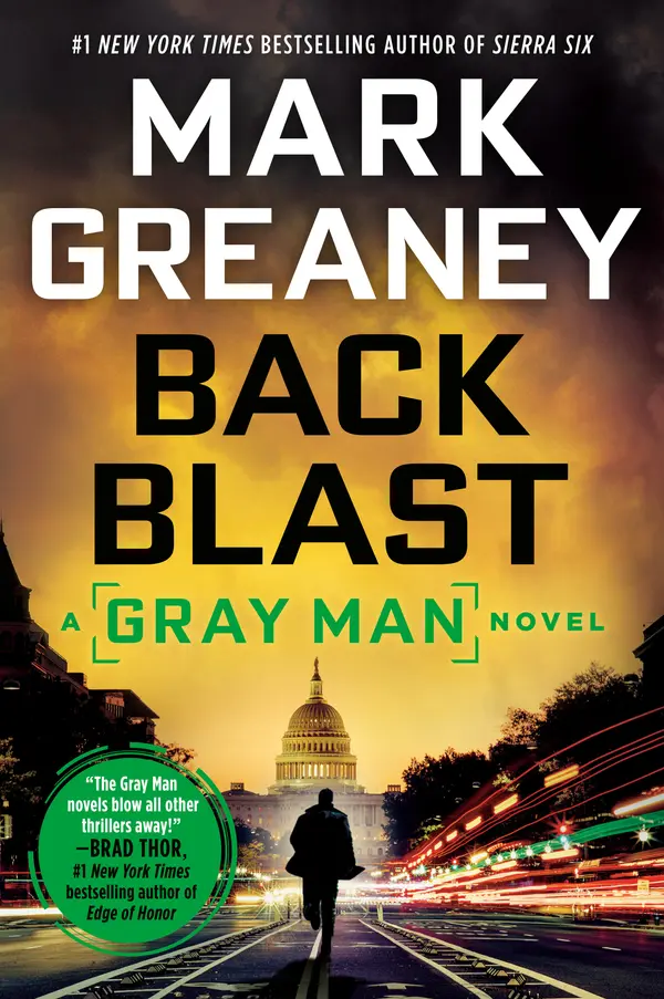 Back Blast by Mark Greaney cover
