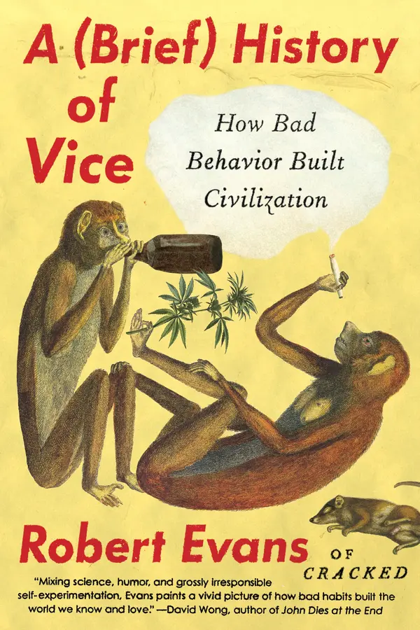 A Brief History of Vice by Robert Evans cover