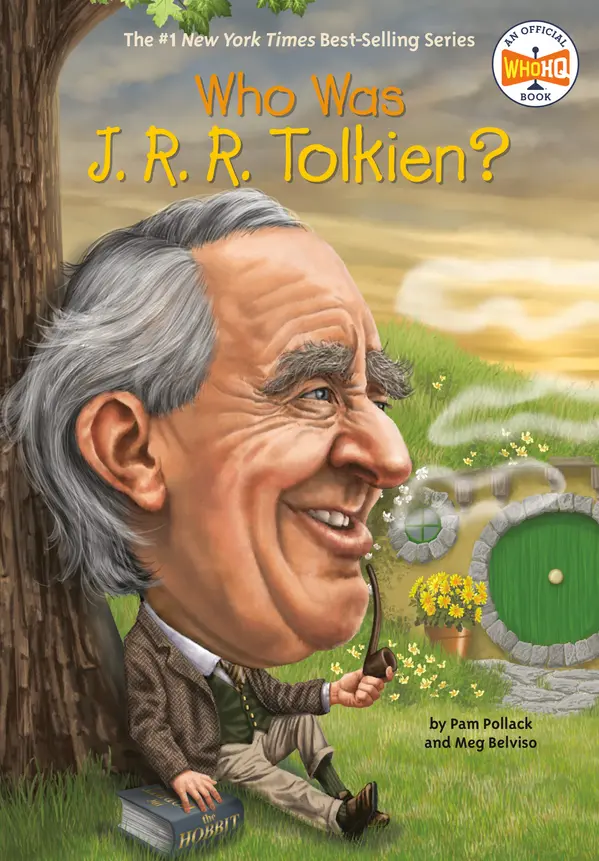 Who Was J. R. R. Tolkien? by Pam Pollack, Meg Belviso, Who HQ, Jonathan Moore cover