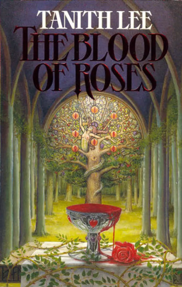 The Blood of Roses by Tanith Lee cover