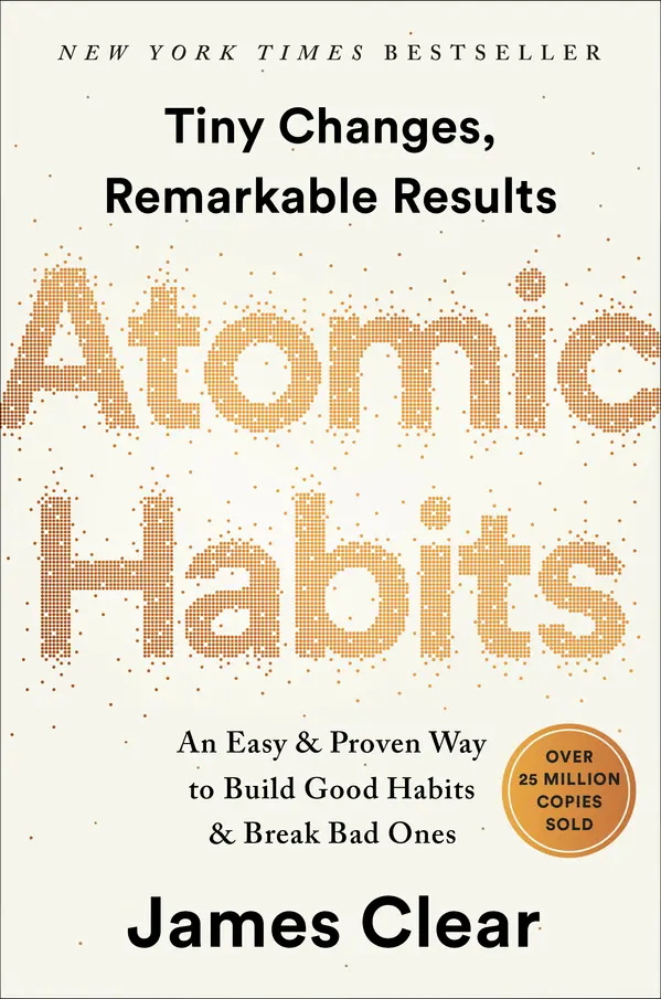 Atomic Habits by James Clear cover