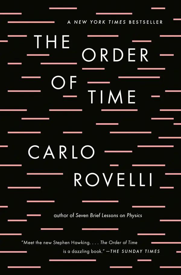 The Order of Time by Carlo Rovelli cover