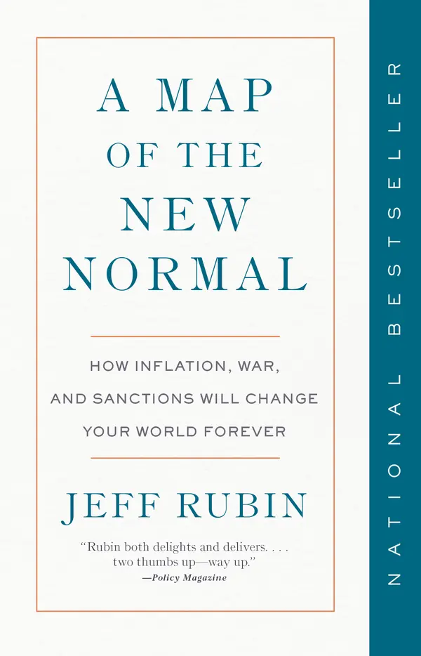 A Map of the New Normal by Jeff Rubin cover