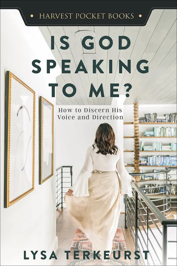 Is God Speaking to Me?: How to Discern His Voice and Direction (Harvest Pocket Books) by Lysa TerKeurst cover