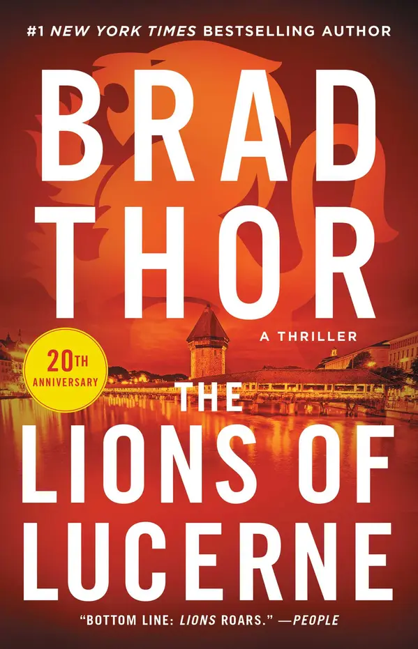 The Lions of Lucerne by Brad Thor cover