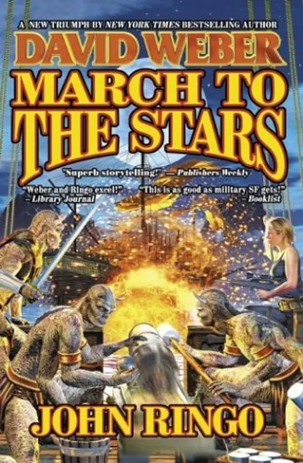 March to the Stars (Empire of Man, #3) by David Weber cover