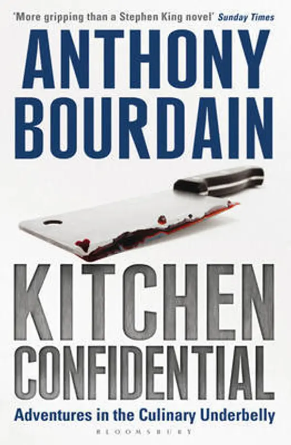 Kitchen Confidential by Anthony Bourdain cover