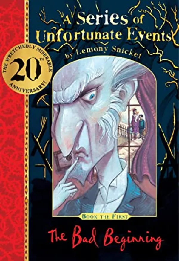 The Bad Beginning by Lemony Snicket cover