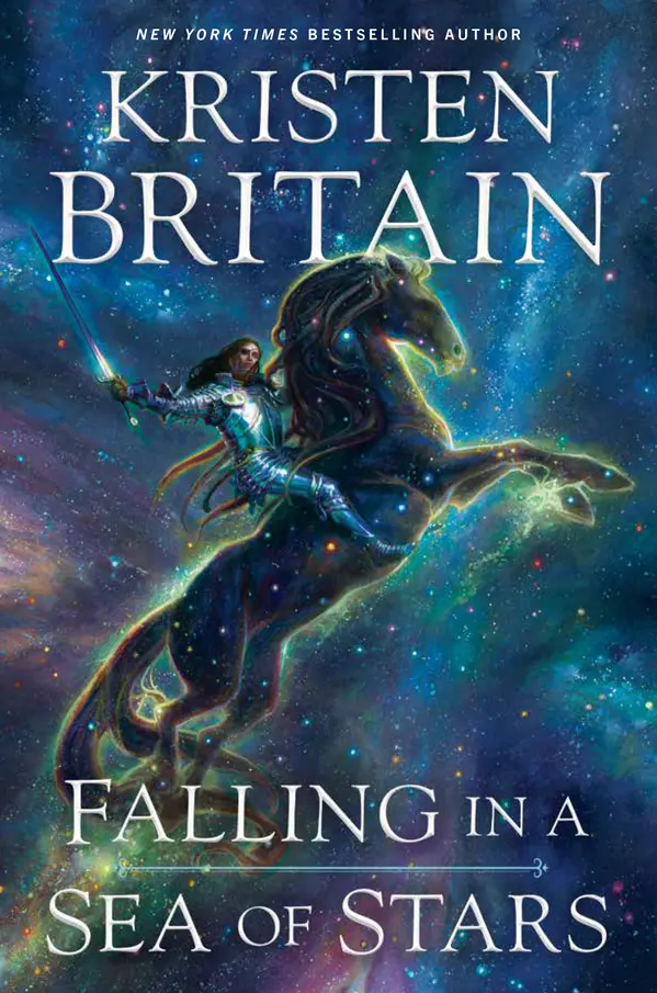 Falling in a Sea of Stars by Kristen Britain cover