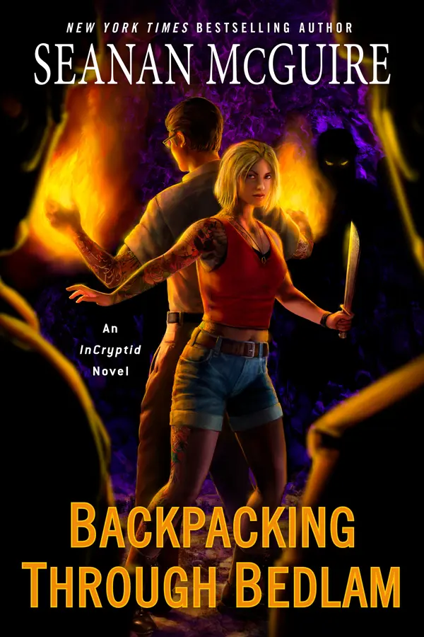 Backpacking through Bedlam by Seanan McGuire cover