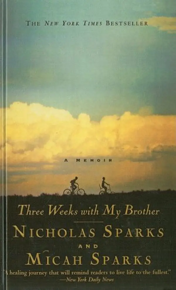 Three Weeks with My Brother by Micah Sparks Nicholas Sparks cover