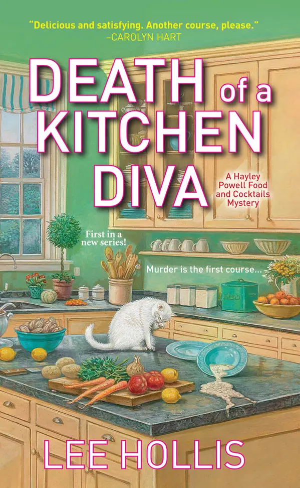 Death of a Kitchen Diva by Lee Hollis cover