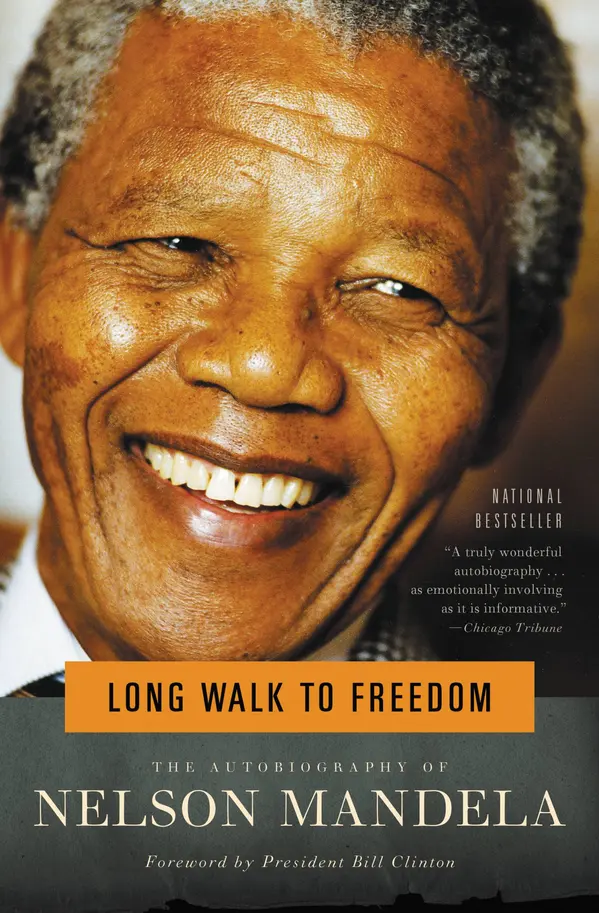 Long Walk to Freedom by Nelson Mandela cover