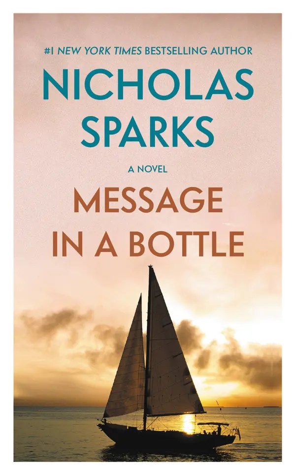Message in a Bottle by Nicholas Sparks cover
