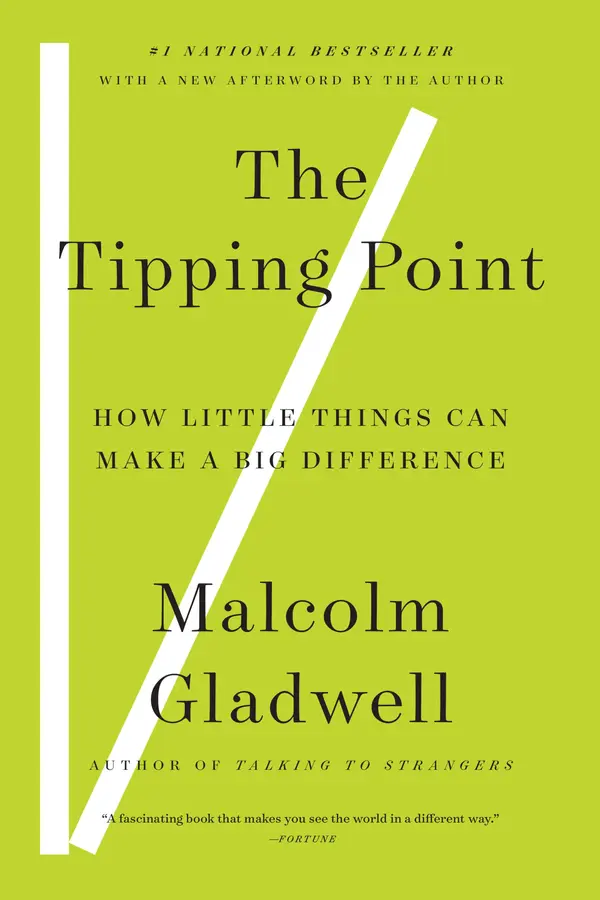 The Tipping Point by Malcolm Gladwell cover