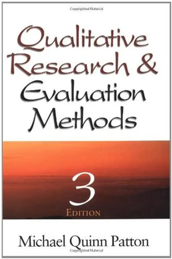 Qualitative Research and Evaluation Methods by Michael Quinn Patton cover