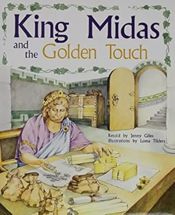 King Midas and the Golden Touch by Rigby cover