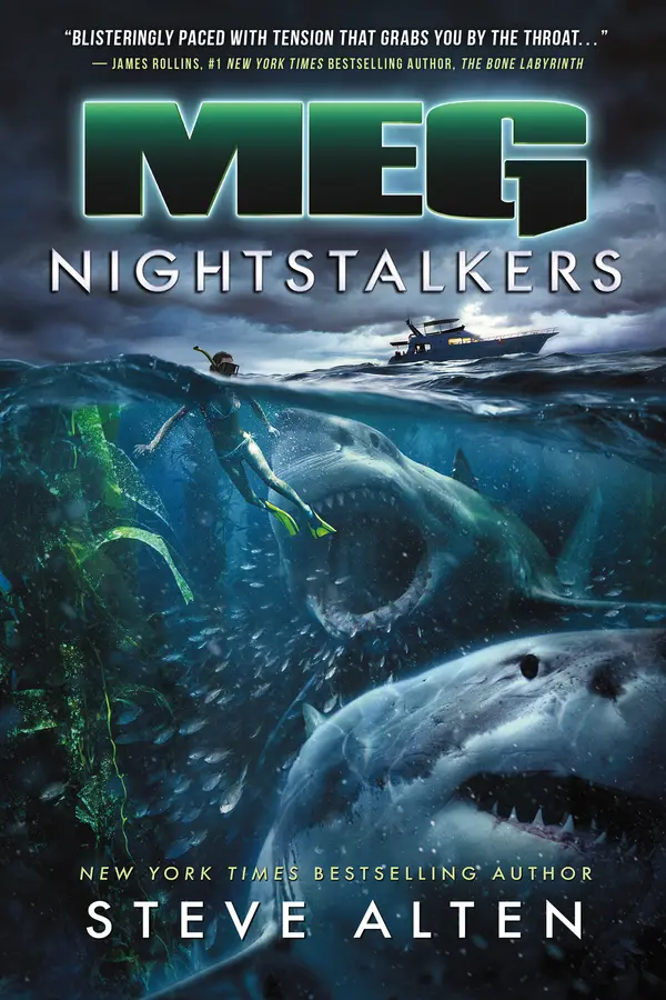 MEG: Nightstalkers by Steve Alten cover