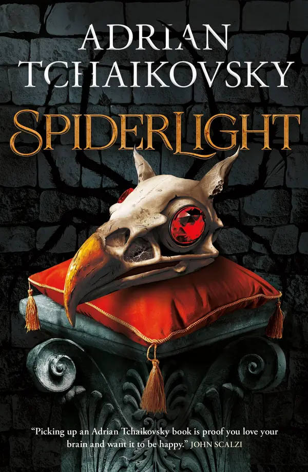 Spiderlight by Adrian Tchaikovsky cover