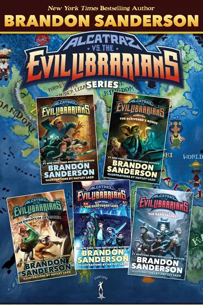 Alcatraz vs. The Evil Librarians Series book cover