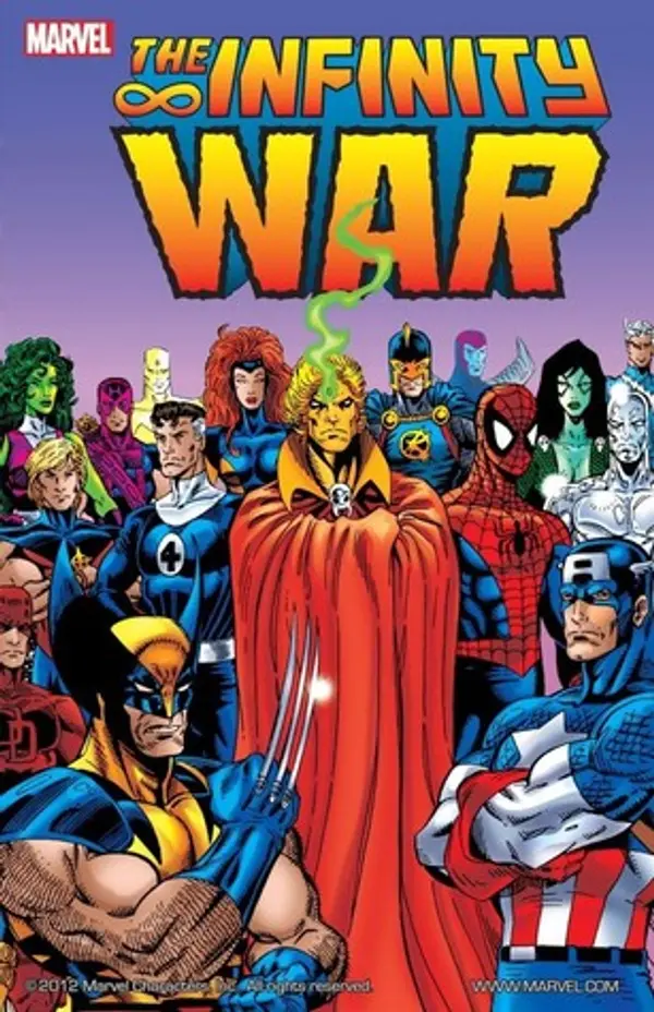 Infinity War by Jim Starlin cover