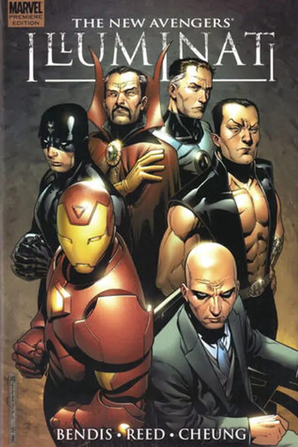 The New Avengers: Illuminati by Brian Michael Bendis cover