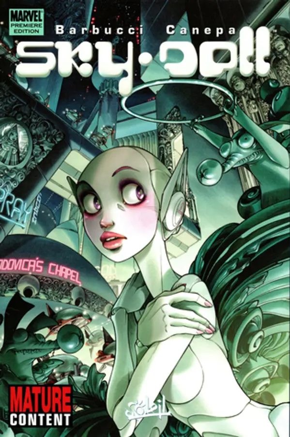 Sky Doll by Alessandro Barbucci cover